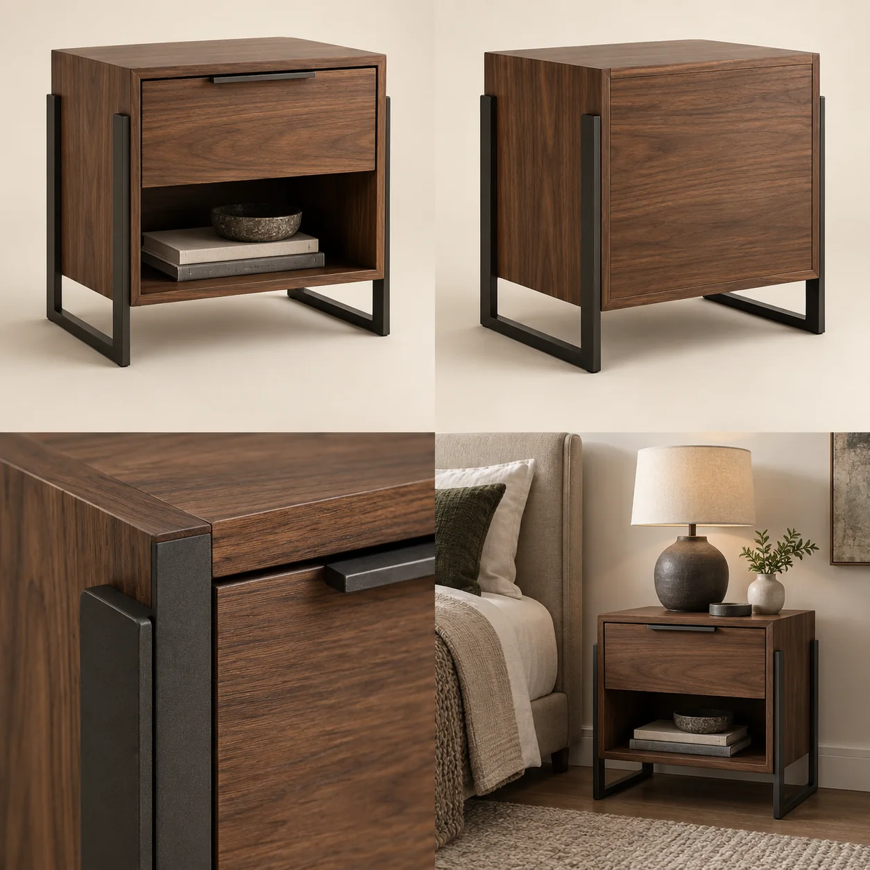 Bedside tables — Overall view