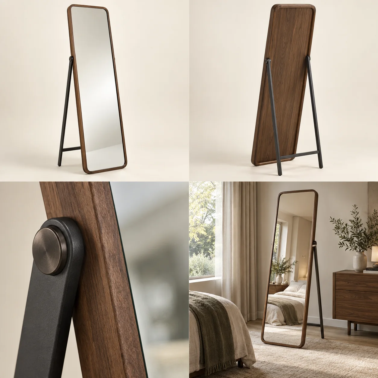 Dressing mirrors — Overall view