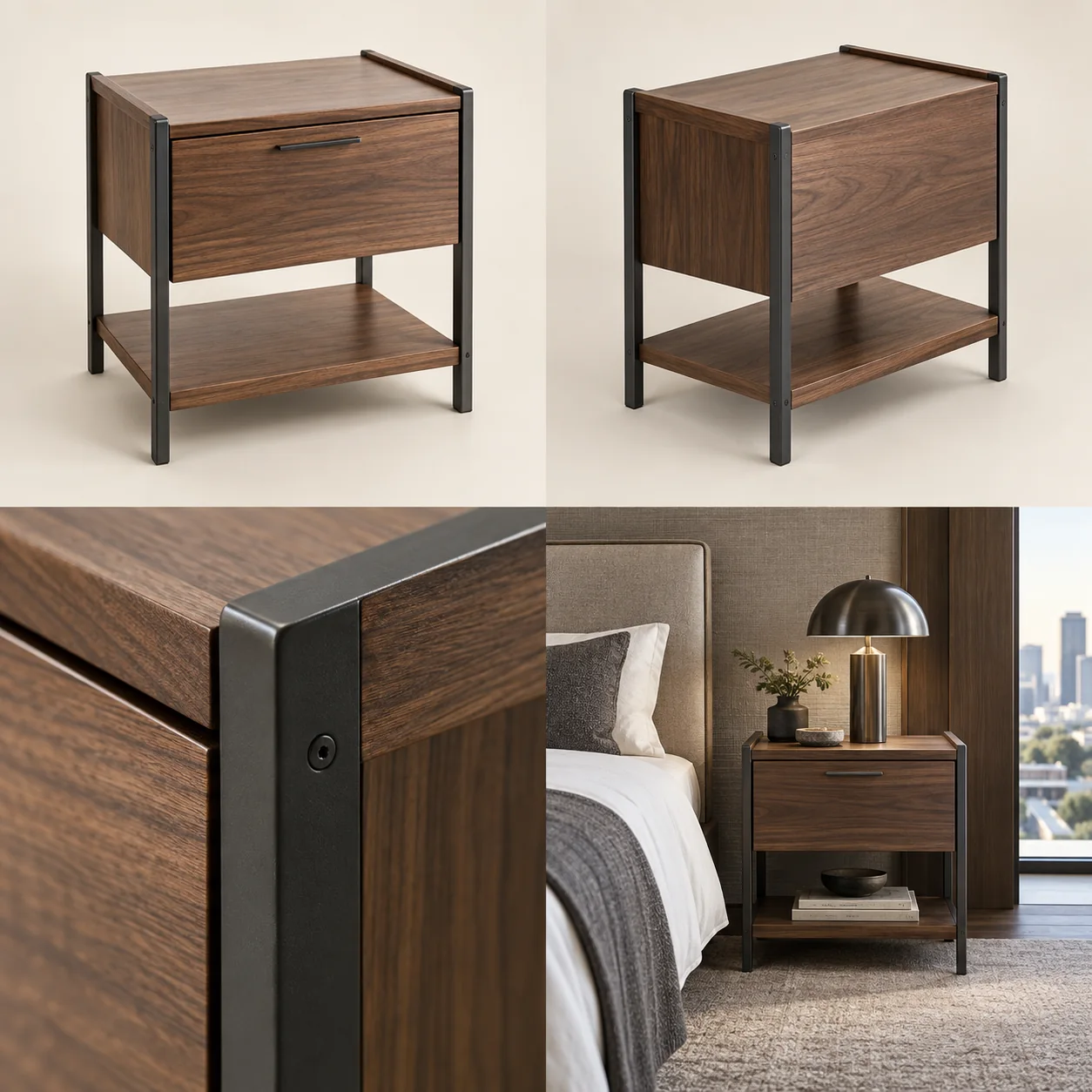 Bedside tables — Overall view