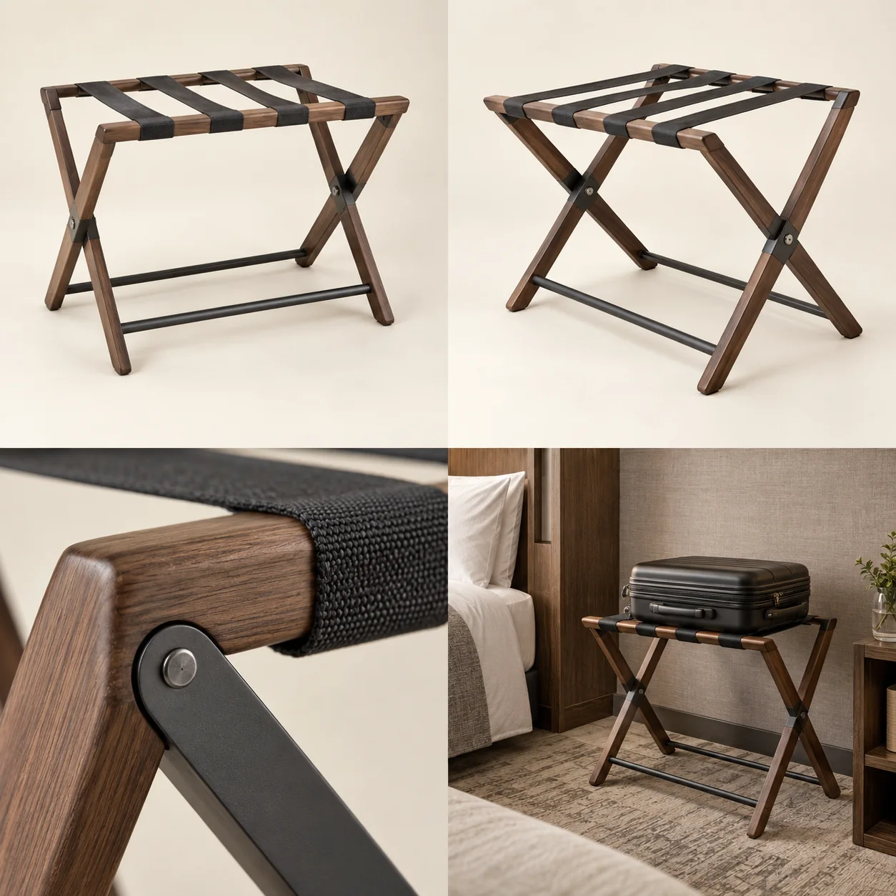 Luggage racks — Overall view