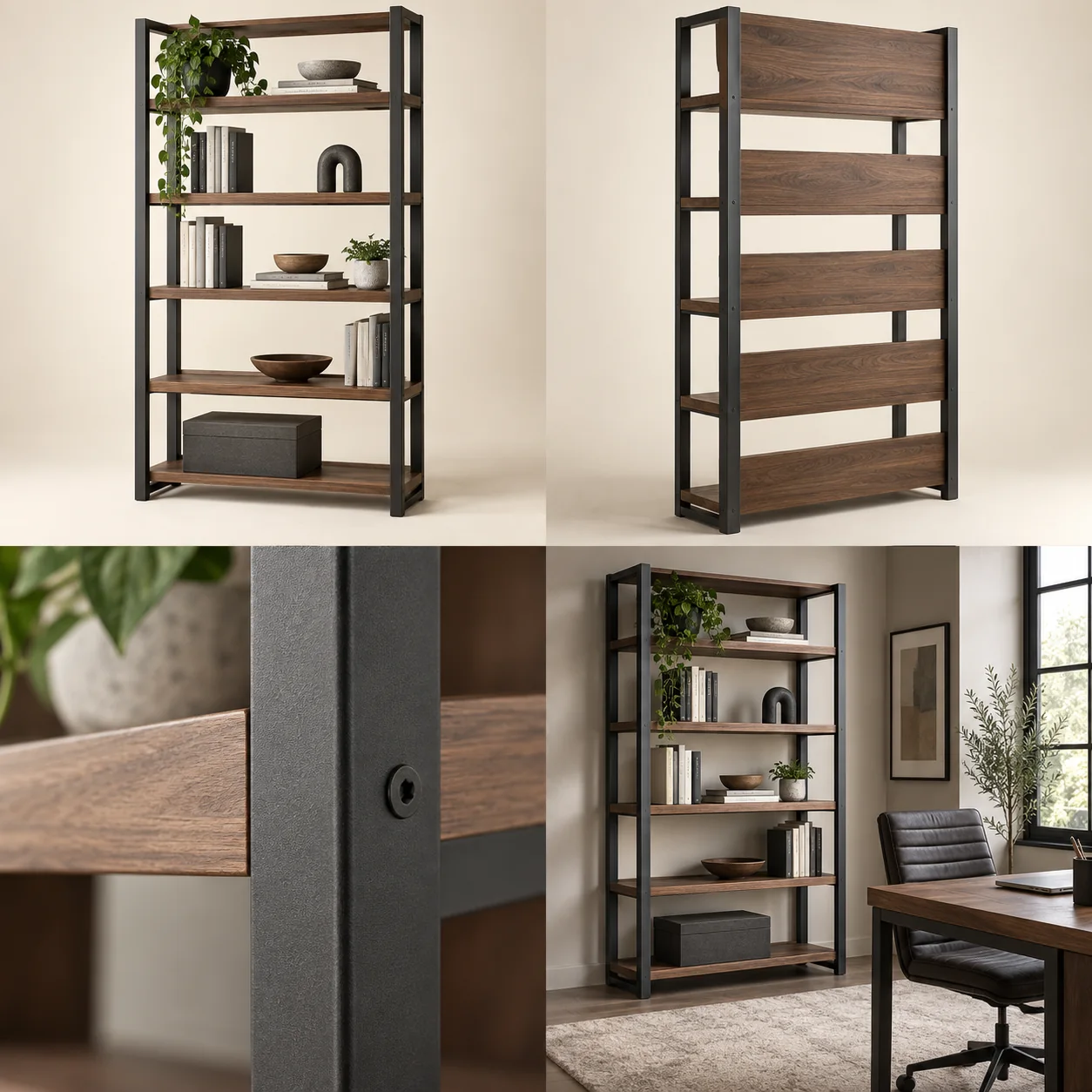 Bookcases — Overall view